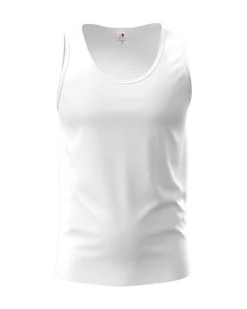 Koszulka męska bez rękawów Tank Top Stedman Men ST2800 White XXL - Koszulki męskie - miniaturka - grafika 1