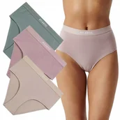 Majtki damskie - FIGI DAMSKIE ATLANTIC SPORT MAXI 3CLP009/BEZ/ROS/ZIE *S* - miniaturka - grafika 1