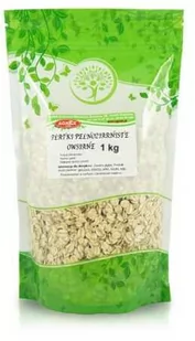 Płatki owsiane pełnoziarniste 1kg - Płatki śniadaniowe i musli - miniaturka - grafika 1