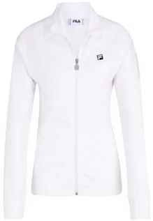 Kurtki damskie - FILA Damska kurtka Benidorm Track Jacket, Bright White, L, Bright White, L - grafika 1