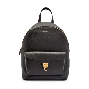 Coccinelle Skórzany plecak Beat - Torebki damskie - miniaturka - grafika 1