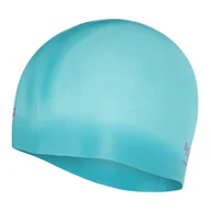 Pływanie - Dziecięcy CZEPEK SILIKONOWY SPEEDO PLAIN MOUD SILC CAP JU 8-70990H201 – Niebieski - miniaturka - grafika 1