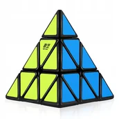 Łamigłówki - Oryginalna Kostka Qiyi Qiming Pyraminx A Black - miniaturka - grafika 1