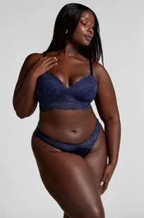 Hunkemöller Usztywniony biustonosz bez fiszbin Andrea Niebieski - Biustonosze - miniaturka - grafika 1