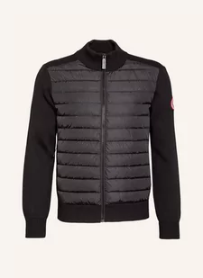Canada Goose Kardigan Hybrdige Z Mieszanki Materiałów schwarz - Swetry damskie - miniaturka - grafika 1