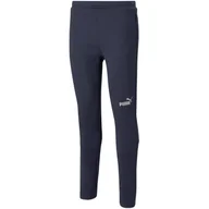 Spodnie męskie - Spodnie Męskie Puma Teamfinal Casuals Pants Granatowe 657386 06-M - miniaturka - grafika 1