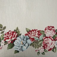 Obrusy i serwetki - Eurofirany, Obrus Gobelinowy Nat, Biały, 45x140 - miniaturka - grafika 1