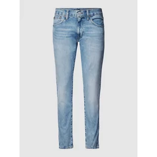 Spodnie męskie - Jeansy o kroju slim fit z bawełny - Polo Ralph Lauren - grafika 1