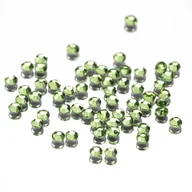 Ozdoby do paznokci - Cyrkonie A'la Swarovski SS3 Peridot 50szt - miniaturka - grafika 1
