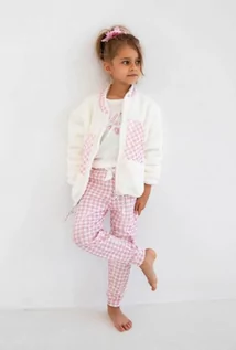 Piżamy dla dziewczynek - Sensis Nanny Kids 134-152 bluza dziewczęca - grafika 1
