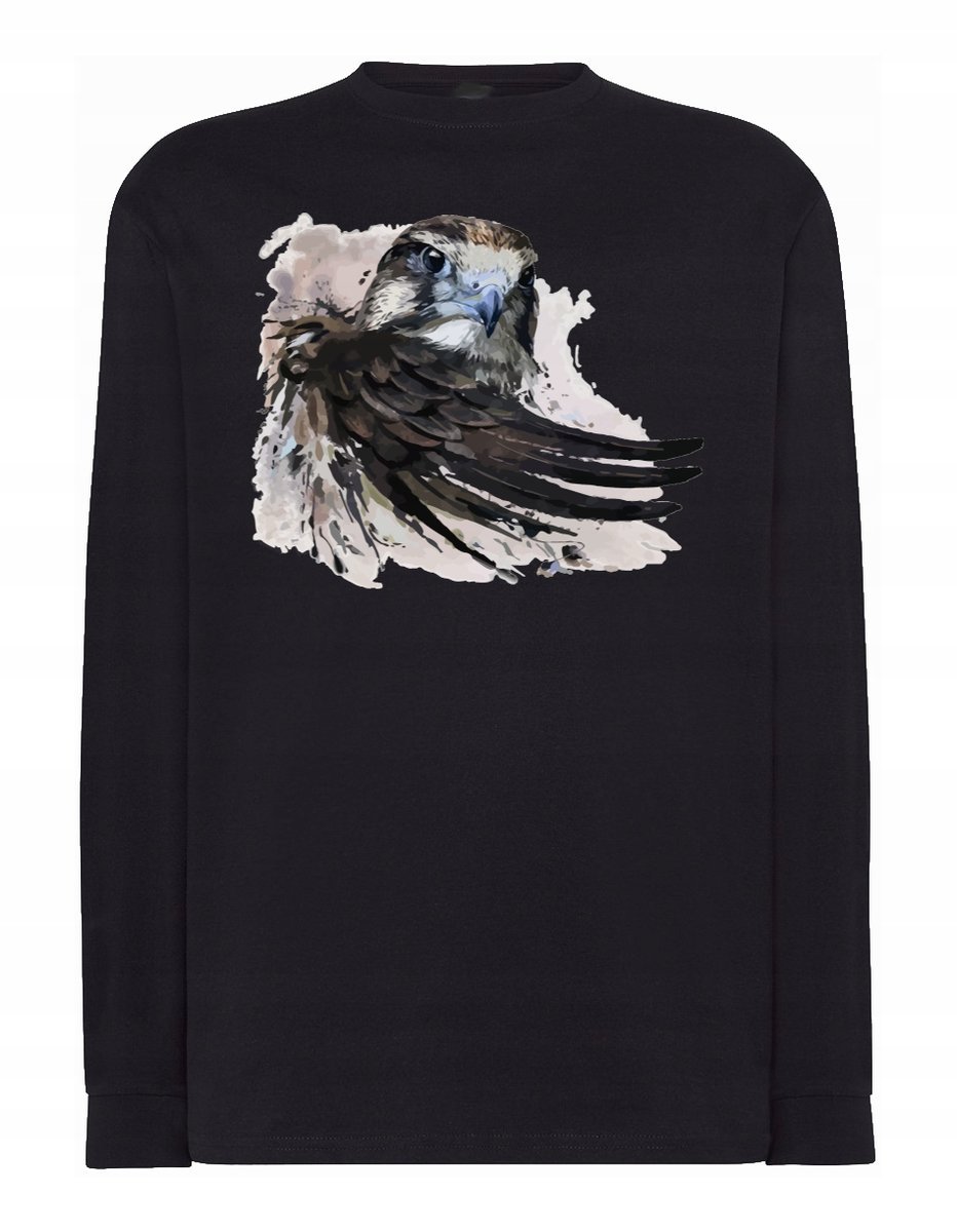 Longsleeve fajny nadruk skrzydło Orzeł r.L