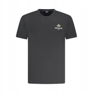 Koszulki męskie - ARMATA DI MARE T-shir 5351122 czarny [Rozmiar XL] - miniaturka - grafika 1