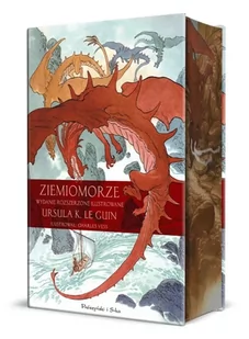 Ziemiomorze. Wydanie rozszerzone ilustrowane (barwione brzegi) - Ursula K LeGuin - Fantasy - miniaturka - grafika 1