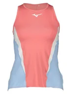 Koszulki i topy damskie - Mizuno Top funkcyjny w kolorze błękitno-różowo-białym - miniaturka - grafika 1