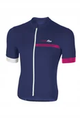 Kurtki rowerowe - Prime Jersey DARK BLUE/FUCSIA/WHITE - L - miniaturka - grafika 1