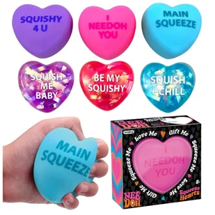 Sensoryczny gniotek Schylling - NeeDoh Squeeze Hearts - Zabawki sensoryczne Sensoryczny gniotek Schylling - NeeDoh Squeeze Hearts - Zabawki sensoryczne - miniaturka - grafika 1