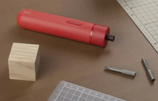 Wkrętak elektryczny HOTO QWLSD007 + zestaw bitów (czerwony) - Narzędzia warsztatowe - miniaturka - grafika 2