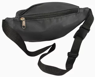 Saszetka Na Pas Biodrówka Nerka MAGRE (PL) Materiał Wodoodporny CZARNY Połysk - Torby męskie Saszetka Na Pas Biodrówka Nerka MAGRE (PL) Materiał Wodoodporny CZARNY Połysk - Torby męskie - miniaturka - grafika 4