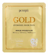 Maseczki do twarzy - Petite Petite Gold Hydrożelowa Nawilżająco-Kojaca Maska ze Złotem 32g - miniaturka - grafika 1