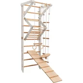 Wyposażenie sportowe i gimnastyczne - Drabinka wspinaczkowa dla dzieci i dorosłych. (sport 3 Biały ) - miniaturka - grafika 1