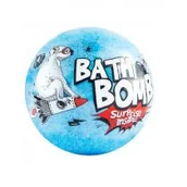 Pozostałe kosmetyki - LaQ LaQ - Musująca kula do kąpieli z niespodzianką - Niebieska LAQKKNNI - miniaturka - grafika 1