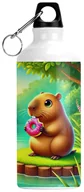 Shakery i bidony sportowe - Bidon Butelka Kapibara 500ml Na Wodę Z Napisem Nadrukiem Prezent Dzieci - miniaturka - grafika 1