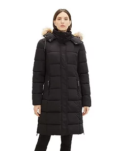 TOM TAILOR Damska kurtka 1037569, 14482-Deep Black, S, 14482 – Deep Black, S - Kurtki damskie - miniaturka - grafika 1