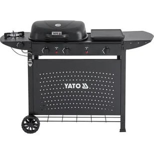 Grill gazowy YATO YG-20008 11 kW 48 x 37 cm - Grille gazowe - miniaturka - grafika 1