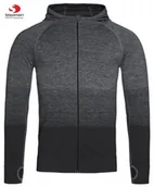 Bluzy męskie - SUPER CENA i JAKOŚĆ STEDMAN Bluza Męska z Kapturem CZARNA Rozmiar S - Stedman - miniaturka - grafika 1