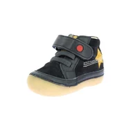 Botki damskie - KICKERS SOKISTIC Botki dla chłopców, unisex, dla dzieci, 36 EU, Granatowa gwiazda, 3 UK Child - miniaturka - grafika 1
