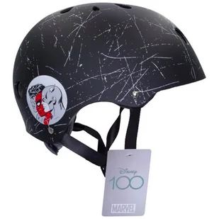 Kask rowerowy DISNEY Marvel Comics D100 Czarny dla Dzieci (rozmiar L) - Kaski rowerowe - miniaturka - grafika 1