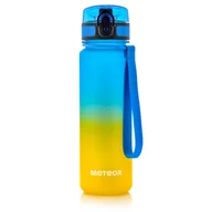 Shakery i bidony sportowe - Butelka z tritanu Meteor 500 ml - niebieski/żółty - miniaturka - grafika 1