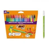 Przybory szkolne - Flamastry Kids Couleur BIC 36 szt. - miniaturka - grafika 1