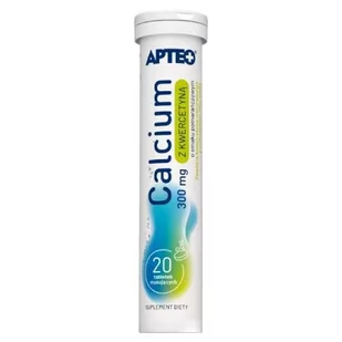 Synoptis Calcium z kwercetyną 20 szt. - Witaminy i minerały - miniaturka - grafika 1