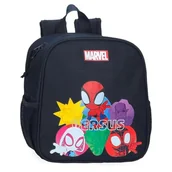 Plecaki szkolne i tornistry - Joumma Marvel Versus Spidey Plecak Przedszkole Czarny 21x25x10 cms 5,25l Poliester, Czarny (Black), Talla única, plecak przedszkolny - miniaturka - grafika 1