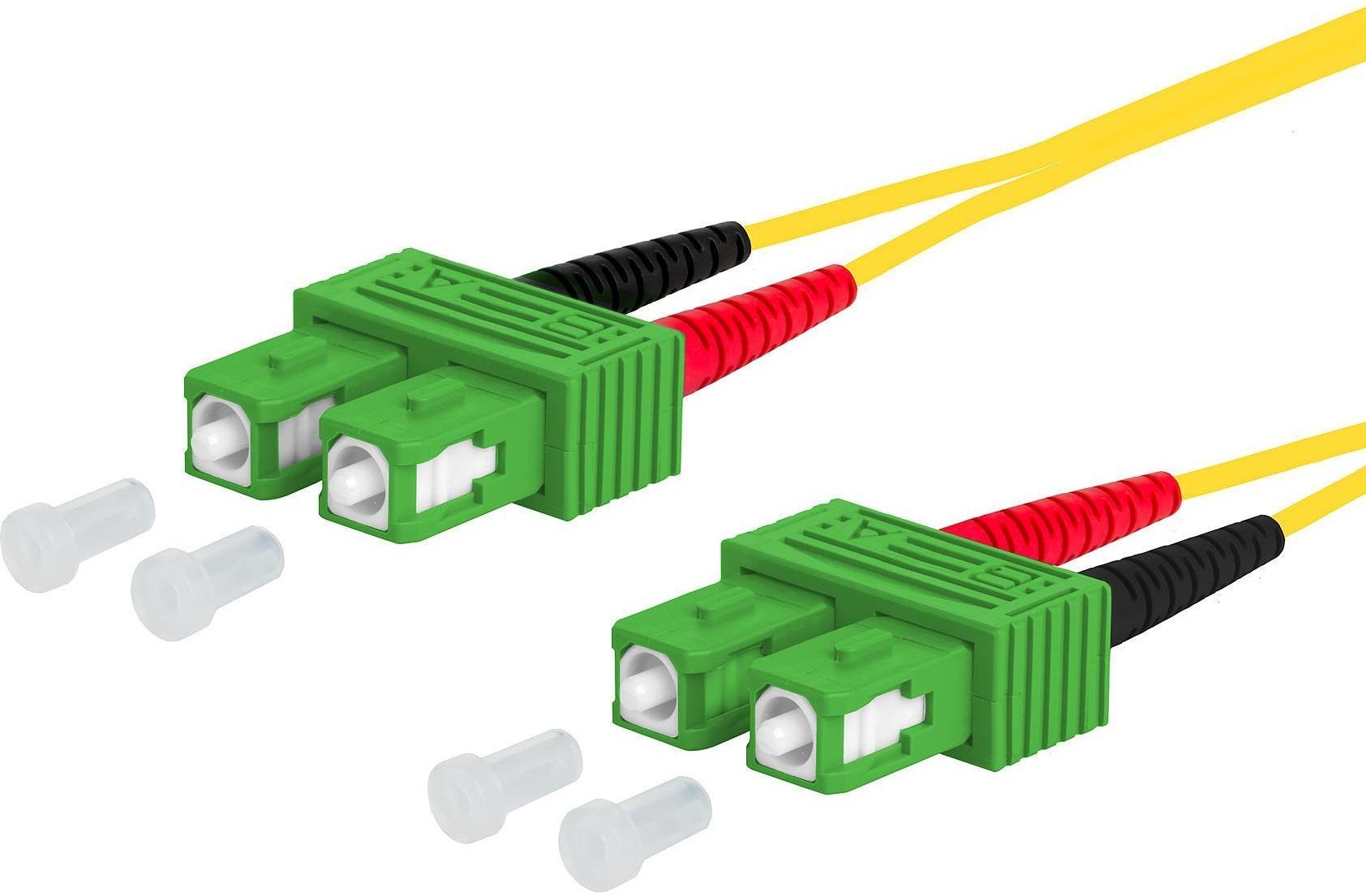 Kabel krosowy METZ CONNECT OpDAT, SC-D/SC-D OS2, 1 m 21.06.1361