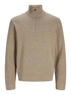 Jack & Jones Sweter "Milano" w kolorze beżowym - Swetry męskie - miniaturka - grafika 1