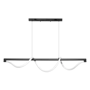 Lampa wisząca Serpente 55W czarna - wężyk gładki 1159 - Decorativi - Lampy sufitowe - miniaturka - grafika 1