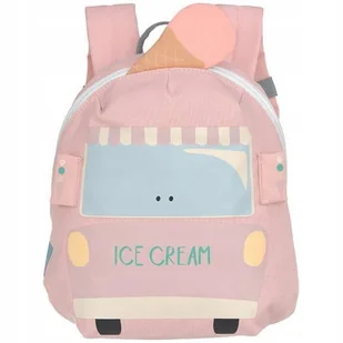 Lassig Plecak mini Tiny Drivers Samochód z lodami - Plecaki szkolne i tornistry - miniaturka - grafika 4