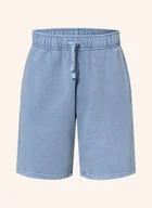 Spodenki damskie - Tommy Hilfiger Szorty Dresowe blau - miniaturka - grafika 1