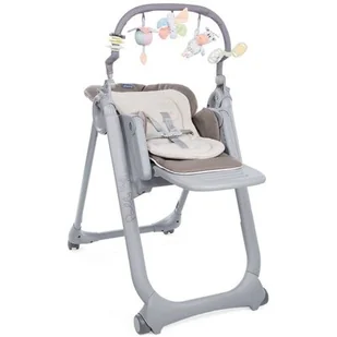Chicco Polly Magic Relax 4-kółka Cocoa - Krzesełka do karmienia - miniaturka - grafika 1