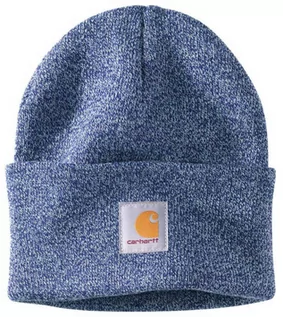 Czapki i chusty sportowe męskie - Czapka Carhartt Acrylic Beanie - Scout Blue Powder (.A18.H57.S000) T - grafika 1