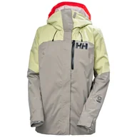 Kurtki narciarskie - Helly Hansen Powshot, kurtka narciarska, damska, mrożona matcha - miniaturka - grafika 1