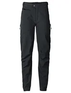 Spodnie damskie - VAUDE Damskie spodnie Wo Qimsa Softshell Pants Ii S/S, czarne/czarne, 34, czarny/czarny, 34 - miniaturka - grafika 1