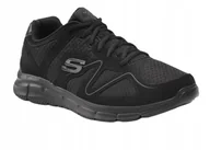 Buty sportowe męskie - Skechers Buty Męskie Verse Flash Point Czarne 45 Eu - miniaturka - grafika 1