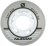 Akcesoria do skatingu - Nijdam Kółka do rolek 64mm x4 N70FA03-SLV - miniaturka - grafika 1