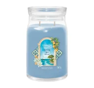 Świece - Yankee Candle Signature Hello, Italy! duża świeca zapachowa Azure Sky 567g - miniaturka - grafika 1
