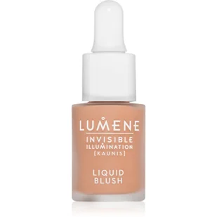 LUMENE - INVISIBLE ILLUMINATION - LIQUID BLUSH - Płynny róż z serum - 15 ml - PINK BLOSSOM - Róże do policzków - miniaturka - grafika 1