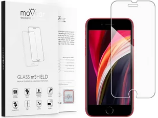 movear Szkło Hartowane 2.5D 9H iPhone 8 / iPhone 7 GLASS mSHIELD A0IP7GPM14A00 - Szkła hartowane na telefon - miniaturka - grafika 1