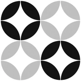 GEOTILES BORA BLACK 22,3X22,3 - Płytki ceramiczne - miniaturka - grafika 1
